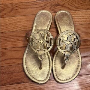 Gold Sandals tory burch sandals